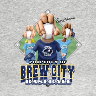 Knucklehead for Brew City Baseball T-Shirt